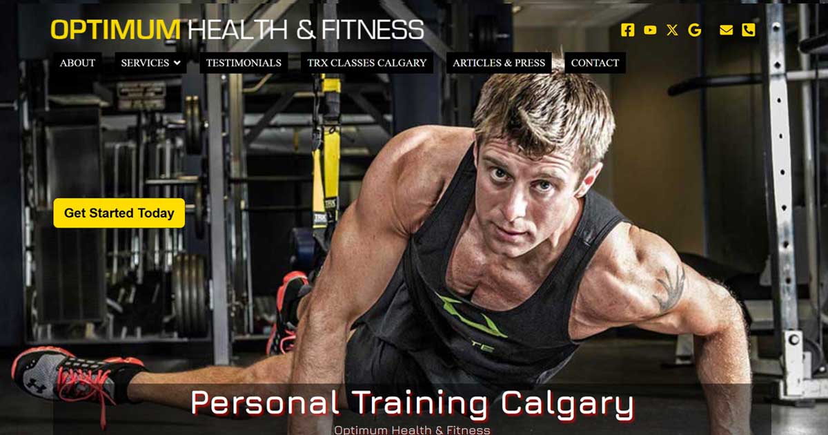 Optimimum Health and Fitness - Calgary Personal Training